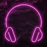 "Kopfhörer" LED Neonschild - NEONEVERGLOW