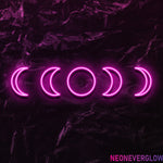 " Mond" LED Neonschild - NEONEVERGLOW