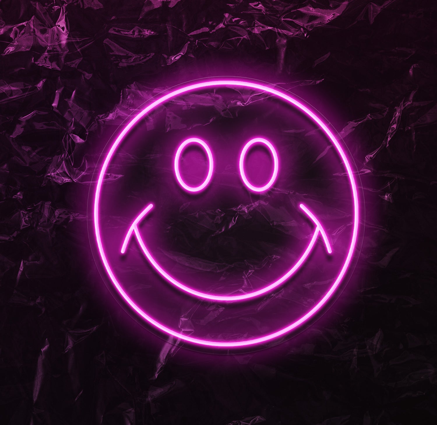 "Smiley" LED Neonschild - NEONEVERGLOW
