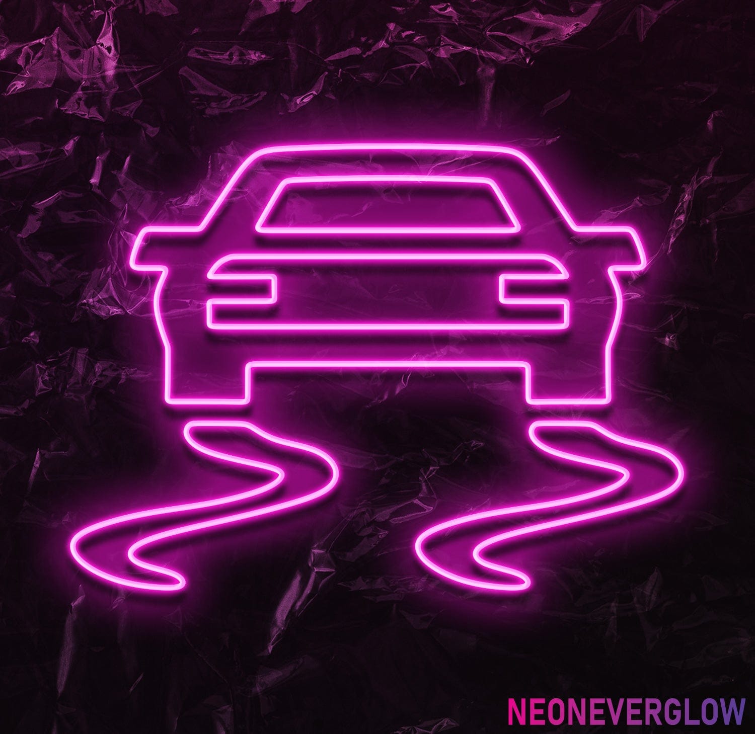 " Auto" LED Neonschild - NEONEVERGLOW