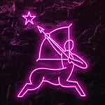 "Pfeilschütze" LED Neonschild - NEONEVERGLOW