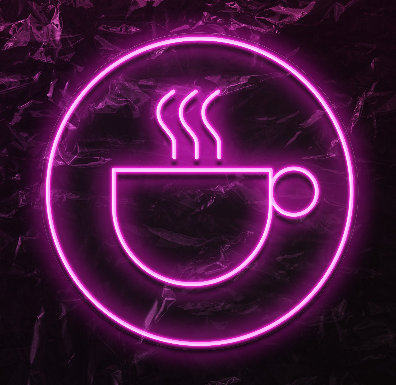 " Kaffee Cappucino" LED Neonschild - NEONEVERGLOW