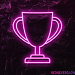 " Pokal Trophäe" LED Neonschild - NEONEVERGLOW