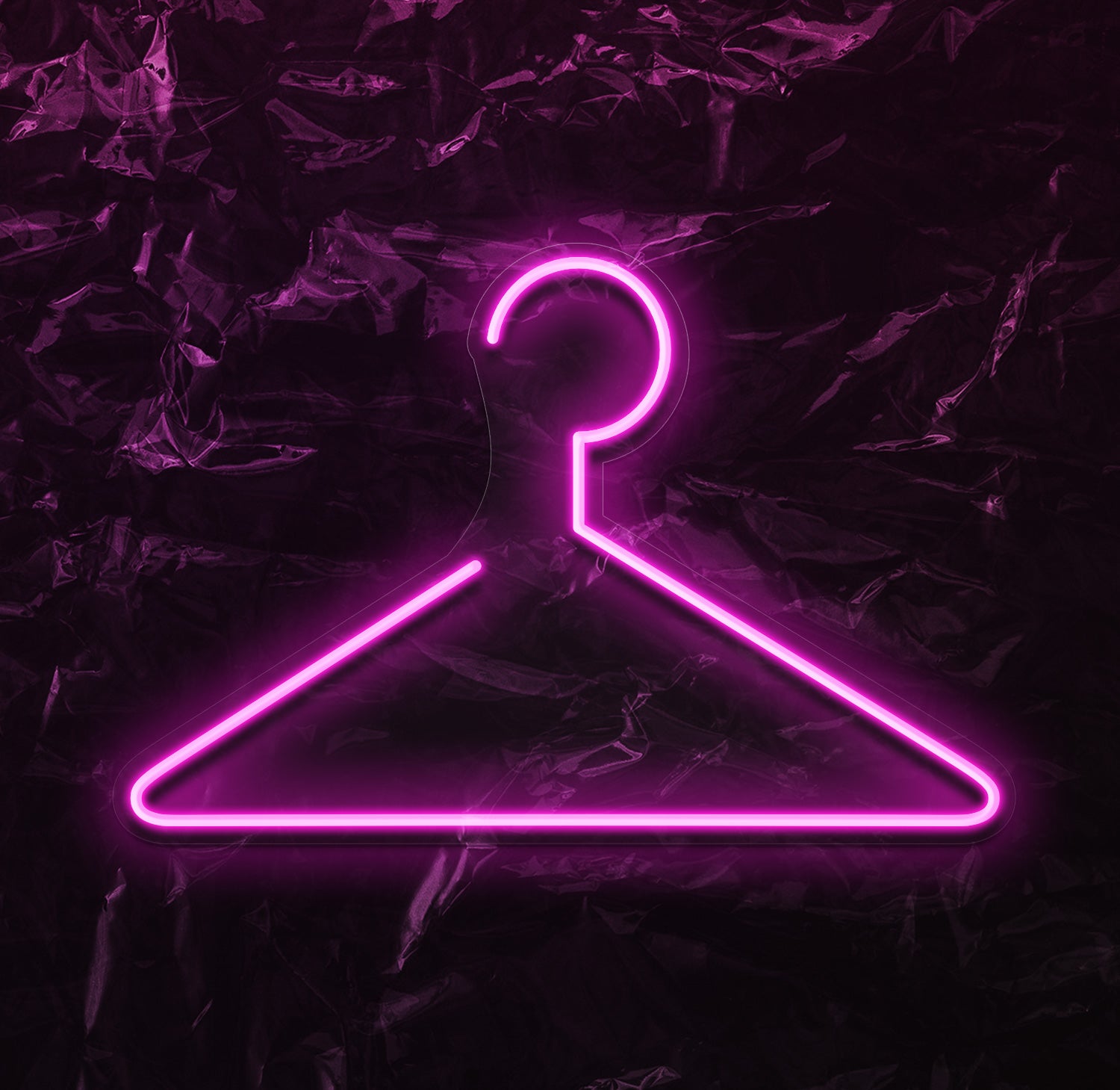 " Kleiderbügel" LED Neonschild - NEONEVERGLOW