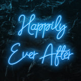 " Happily Ever After" LED Neon Schriftzug - NEONEVERGLOW