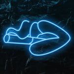 " Red Lips" LED Neonschild - NEONEVERGLOW