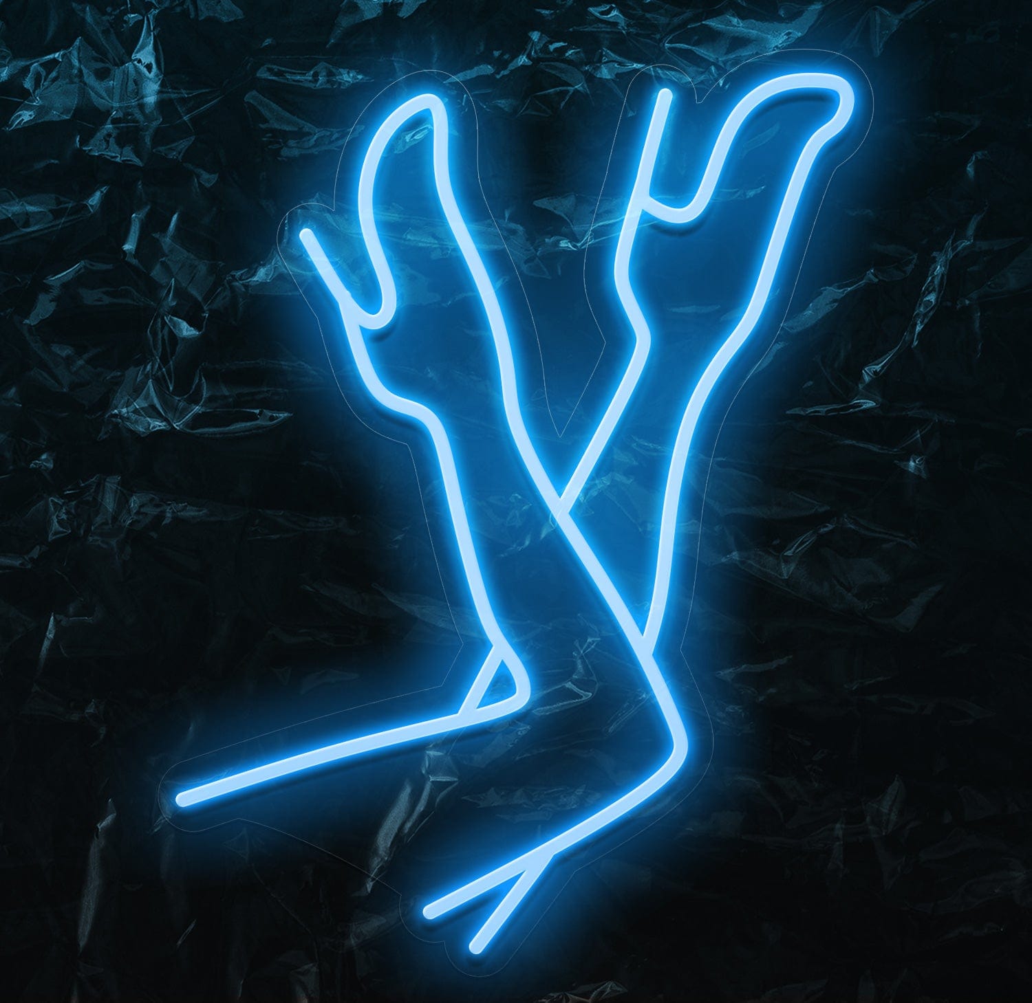 " Legs" LED Neonschild - NEONEVERGLOW