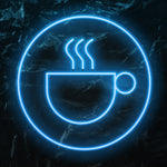 " Kaffee Cappucino" LED Neonschild - NEONEVERGLOW
