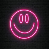"Smile Lächeln" LED Neonschild Sign Schriftzug - NEONEVERGLOW