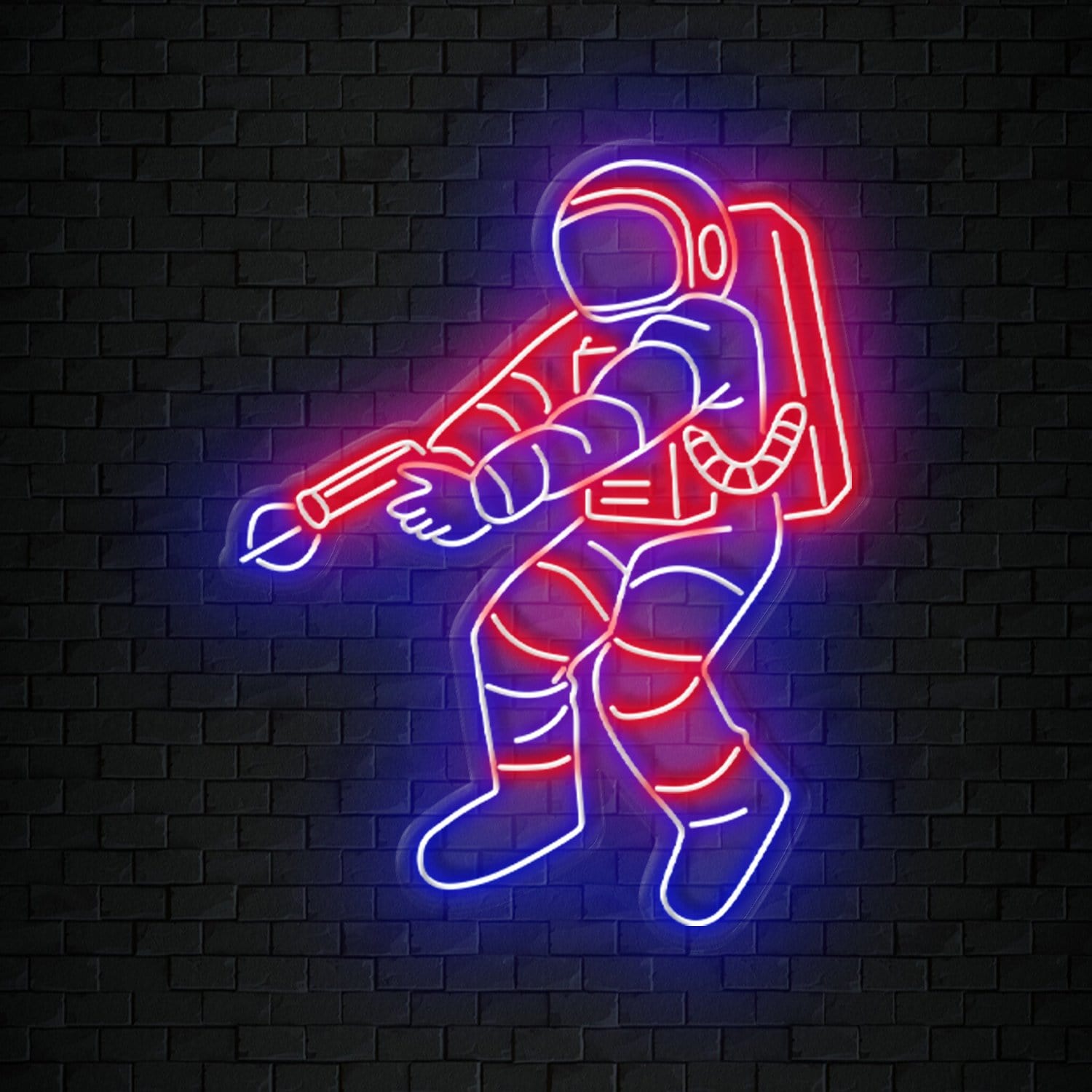 "Astronaut" LED Neonschild Schriftzug Sign - NEONEVERGLOW