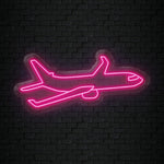 "Flugzeug" LED Neonschild Sign - NEONEVERGLOW
