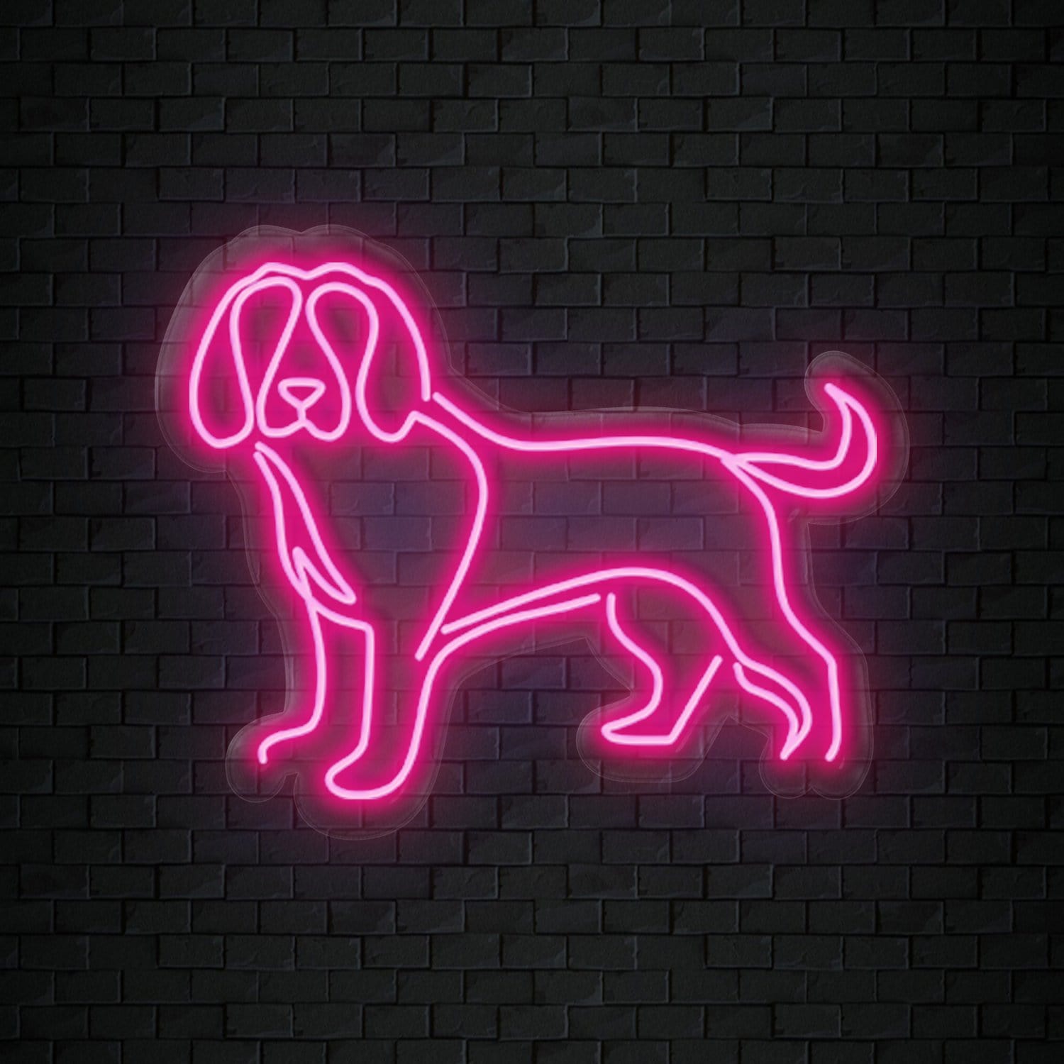 "Hund" LED Neonschild Sign - NEONEVERGLOW