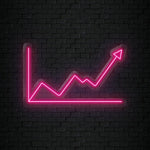 "Aktien" LED Neonschild Sign - NEONEVERGLOW