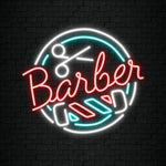 " Barber Friseur Salon " LED Neonschild Sign Schrifzug - NEONEVERGLOW