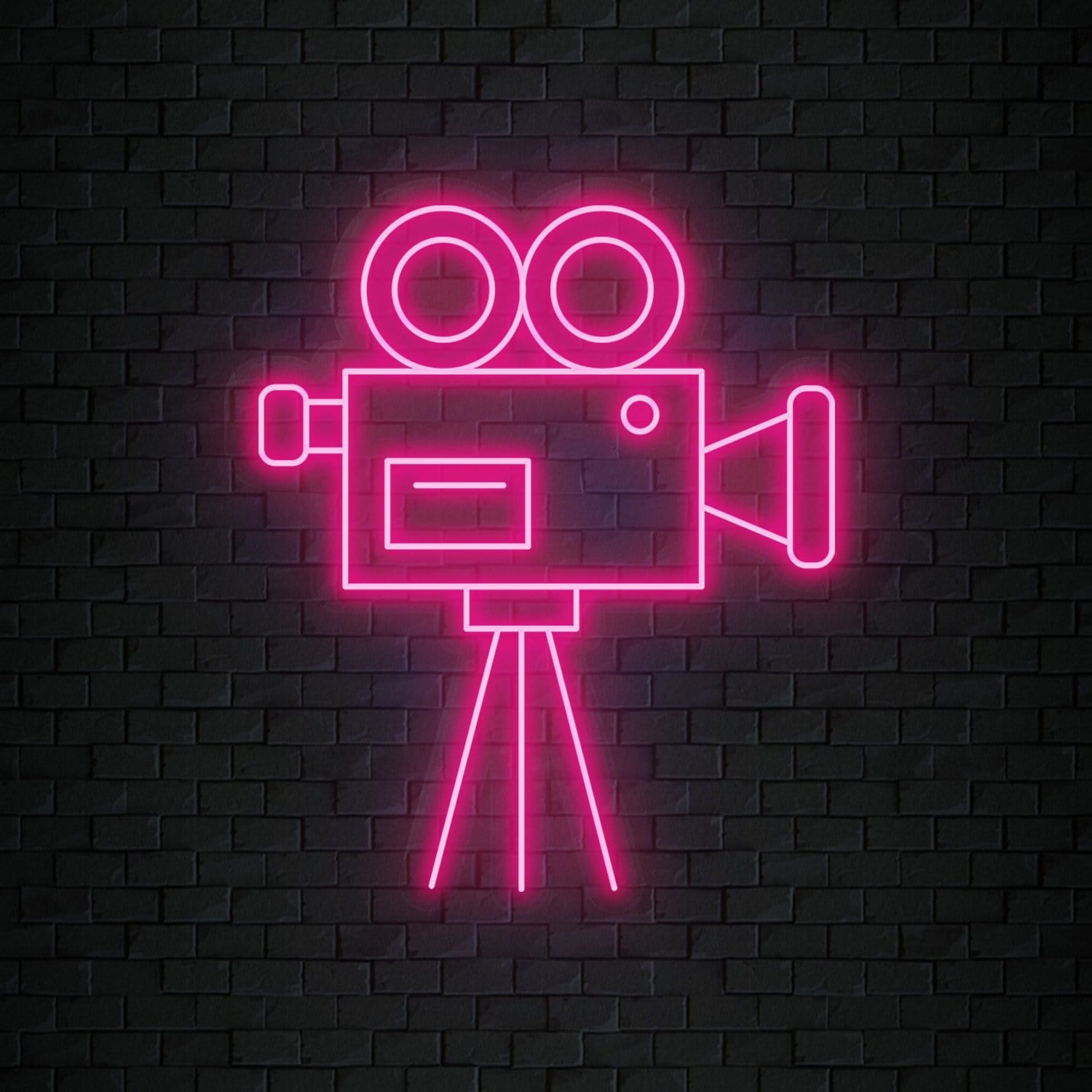 "Kamera " LED Neonschild Sign Schriftzug - NEONEVERGLOW