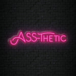 "ASS-Thetic" LED Neonschild Sign - NEONEVERGLOW