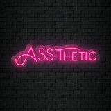 "ASS-Thetic" LED Neonschild Sign - NEONEVERGLOW