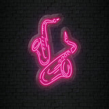 "Jazz Musik" LED Neonschild Sign - NEONEVERGLOW