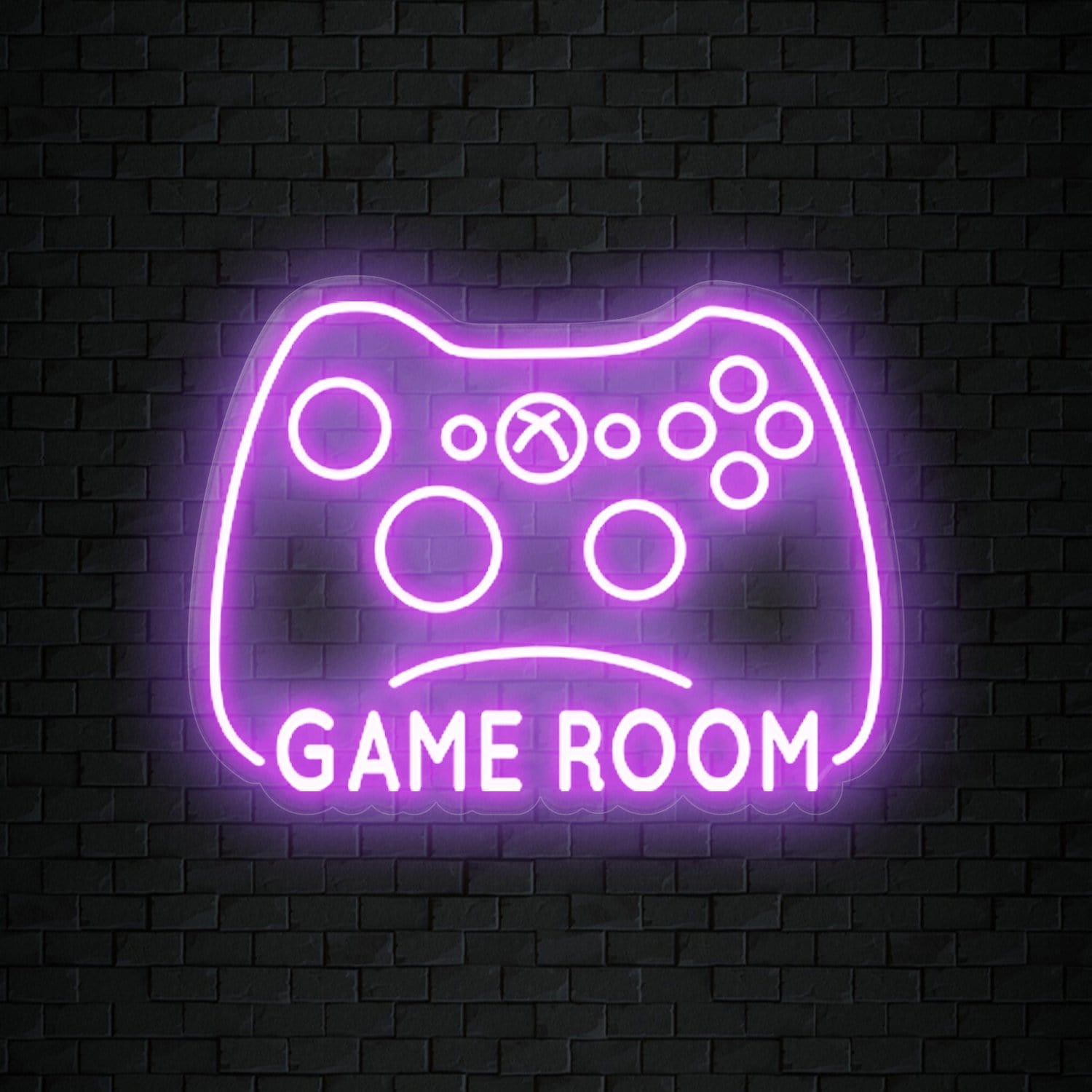 "Game Room" LED Gaming Neonschild Schriftzug Sign - NEONEVERGLOW