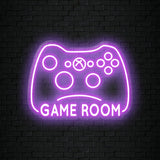 "Game Room" LED Gaming Neonschild Schriftzug Sign - NEONEVERGLOW