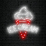 "Eis Ice Cream" LED Neonschild Sign Schriftzug - NEONEVERGLOW