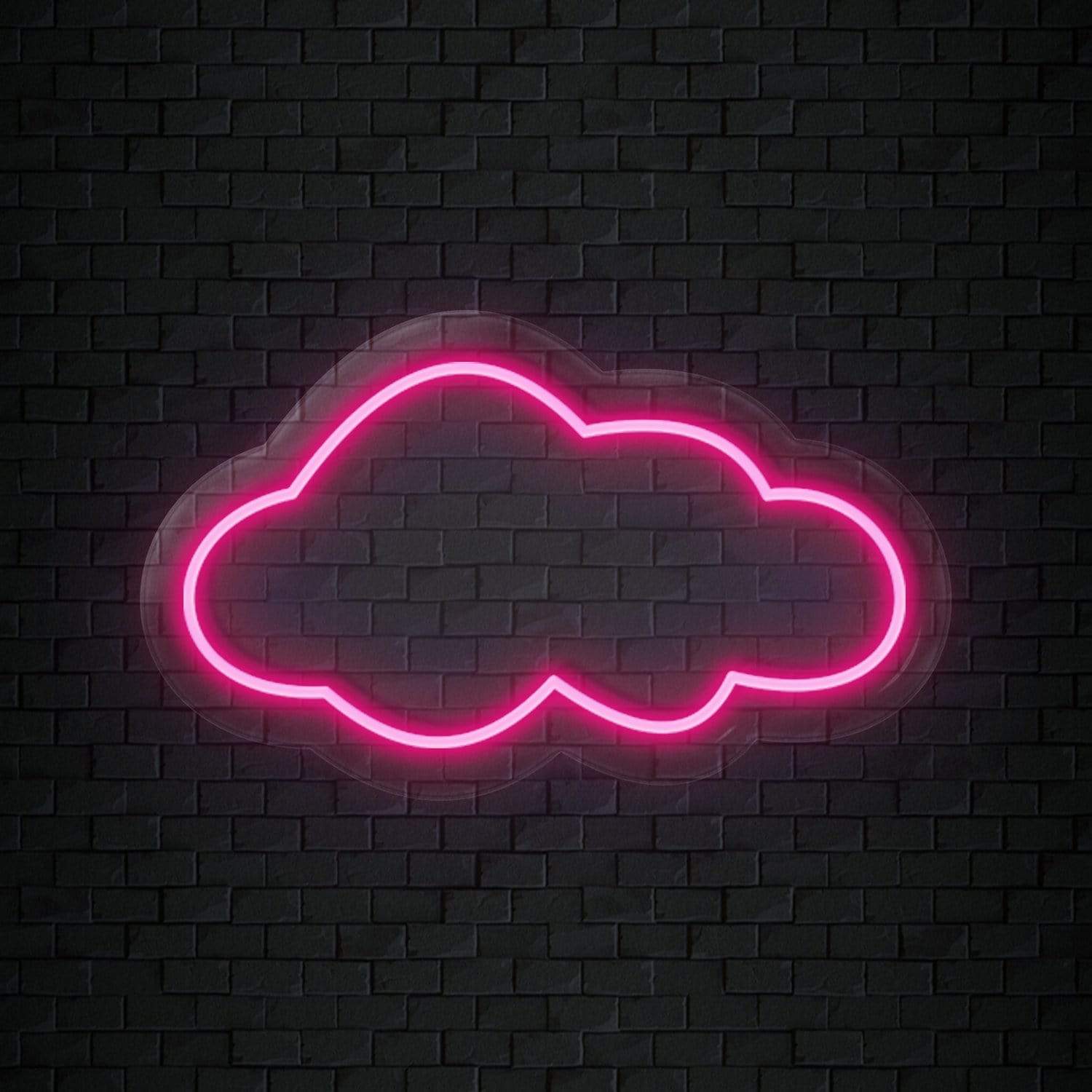 "Wolke" LED Neonschild Sign - NEONEVERGLOW