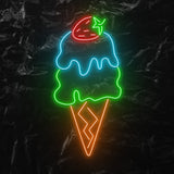 " Eis Mehrfarbig" LED Neonschild - NEONEVERGLOW