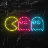 " Pacman Emoji" LED Neonschild - NEONEVERGLOW