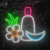 " Ananas Melone LED Neonschild" - NEONEVERGLOW