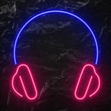 "Kopfhörer" LED Neonschild - NEONEVERGLOW