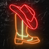 " Cowboy" LED Neonschild - NEONEVERGLOW