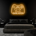 "Game Room" LED Gaming Neonschild Schriftzug Sign - NEONEVERGLOW