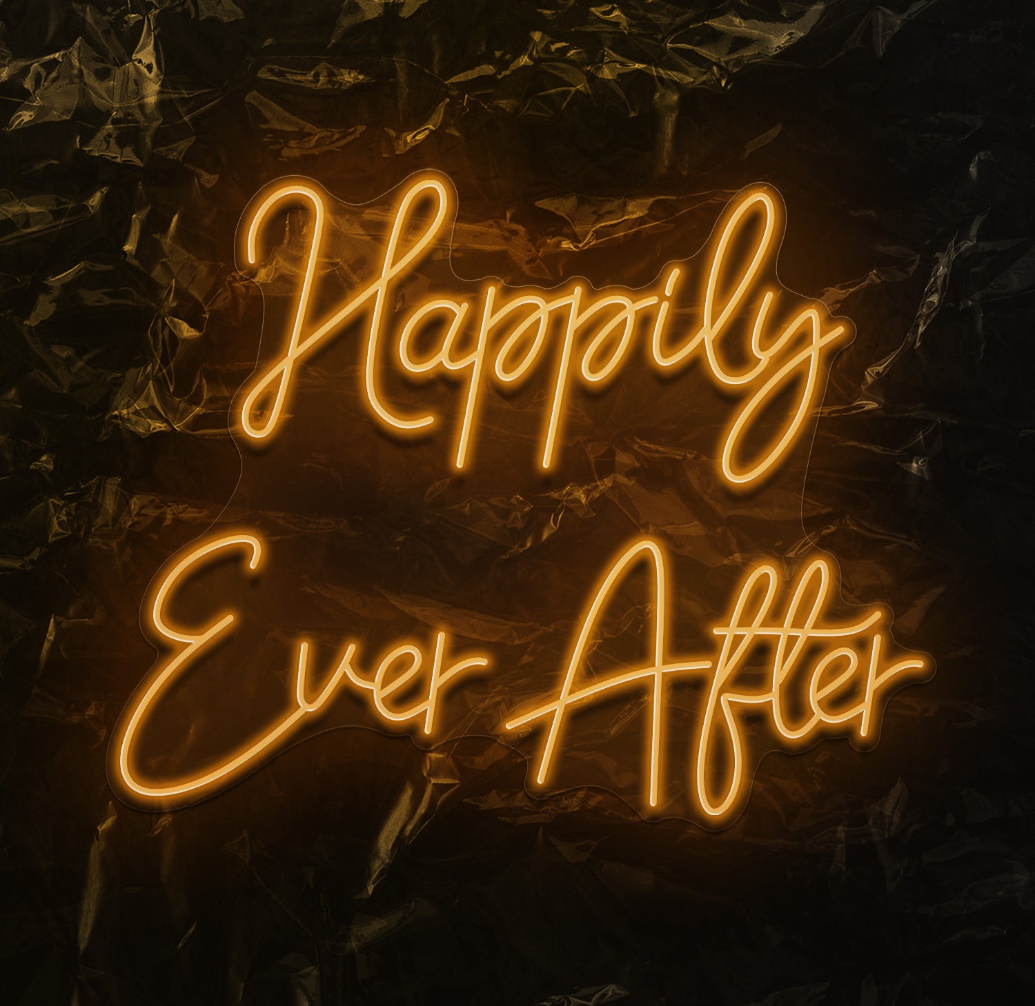 " Happily Ever After" LED Neon Schriftzug - NEONEVERGLOW