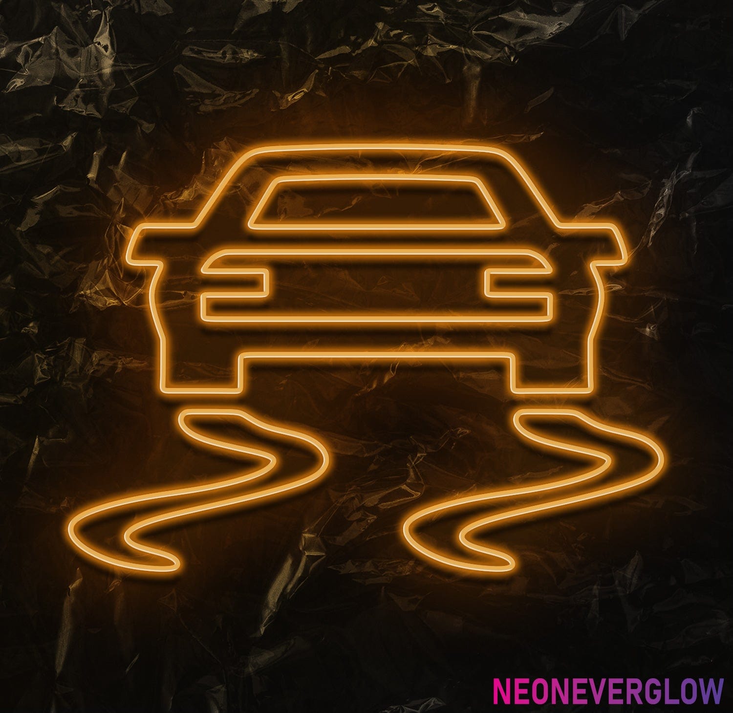 " Auto" LED Neonschild - NEONEVERGLOW