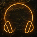 "Kopfhörer" LED Neonschild - NEONEVERGLOW