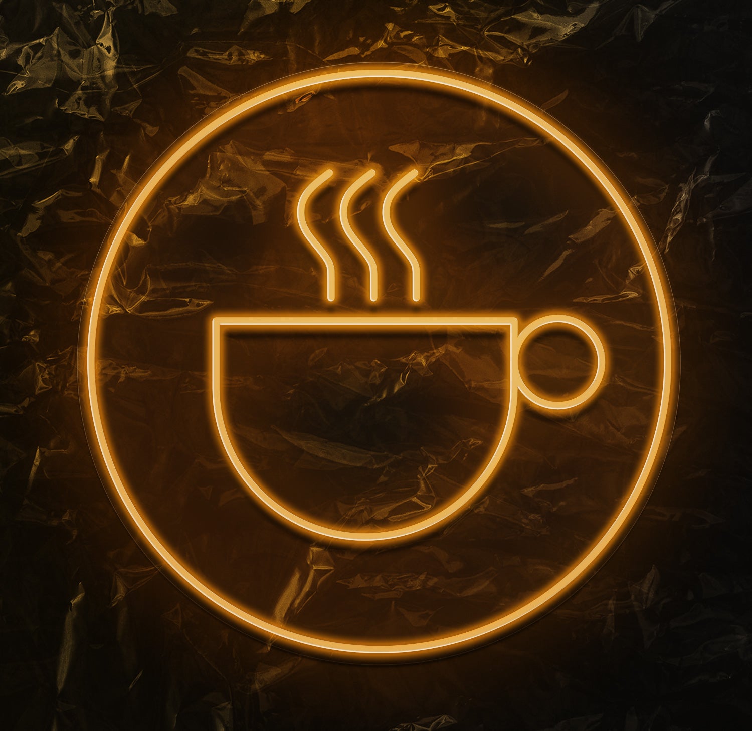 " Kaffee Cappucino" LED Neonschild - NEONEVERGLOW