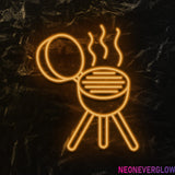 " Grillen" LED Neonschild - NEONEVERGLOW