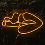 " Red Lips" LED Neonschild - NEONEVERGLOW