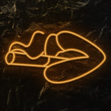 " Red Lips" LED Neonschild - NEONEVERGLOW