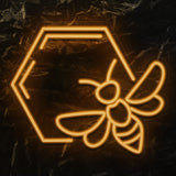 " Biene " LED Neonschild - NEONEVERGLOW