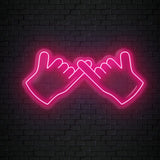 "Together" LED Neonschild Sign Schriftzug - NEONEVERGLOW