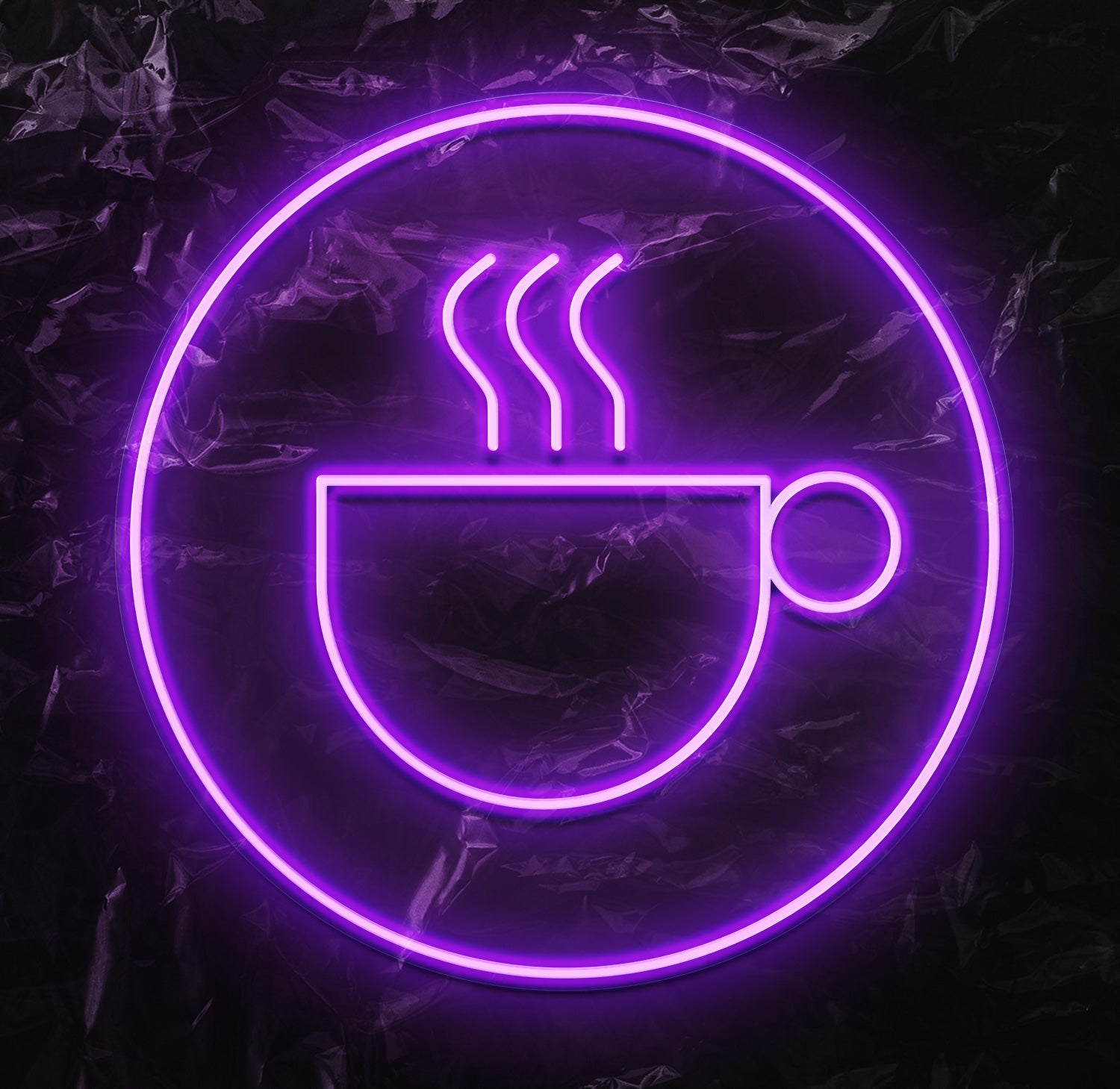 " Kaffee Cappucino" LED Neonschild - NEONEVERGLOW