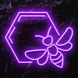" Biene " LED Neonschild - NEONEVERGLOW