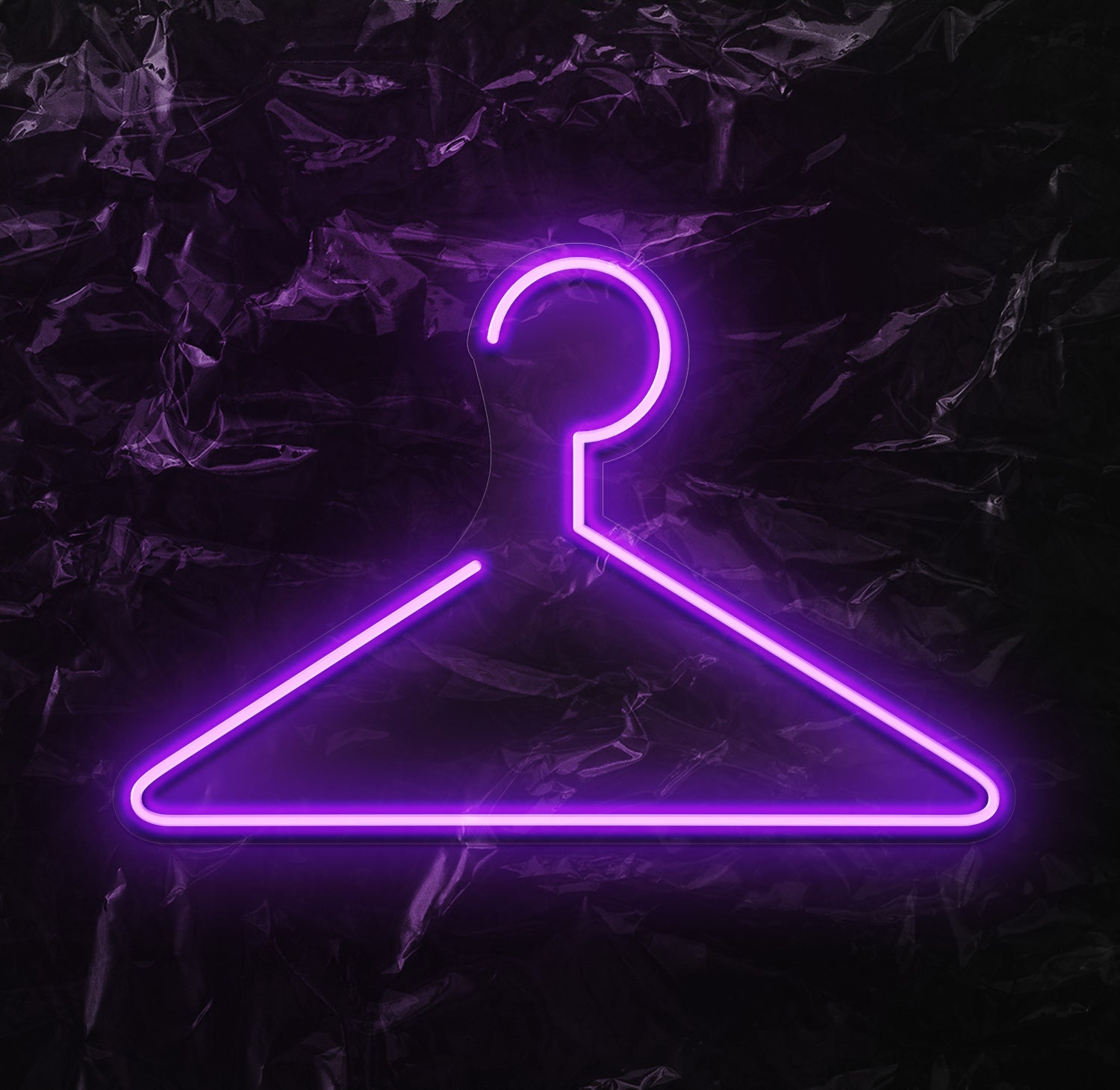 " Kleiderbügel" LED Neonschild - NEONEVERGLOW