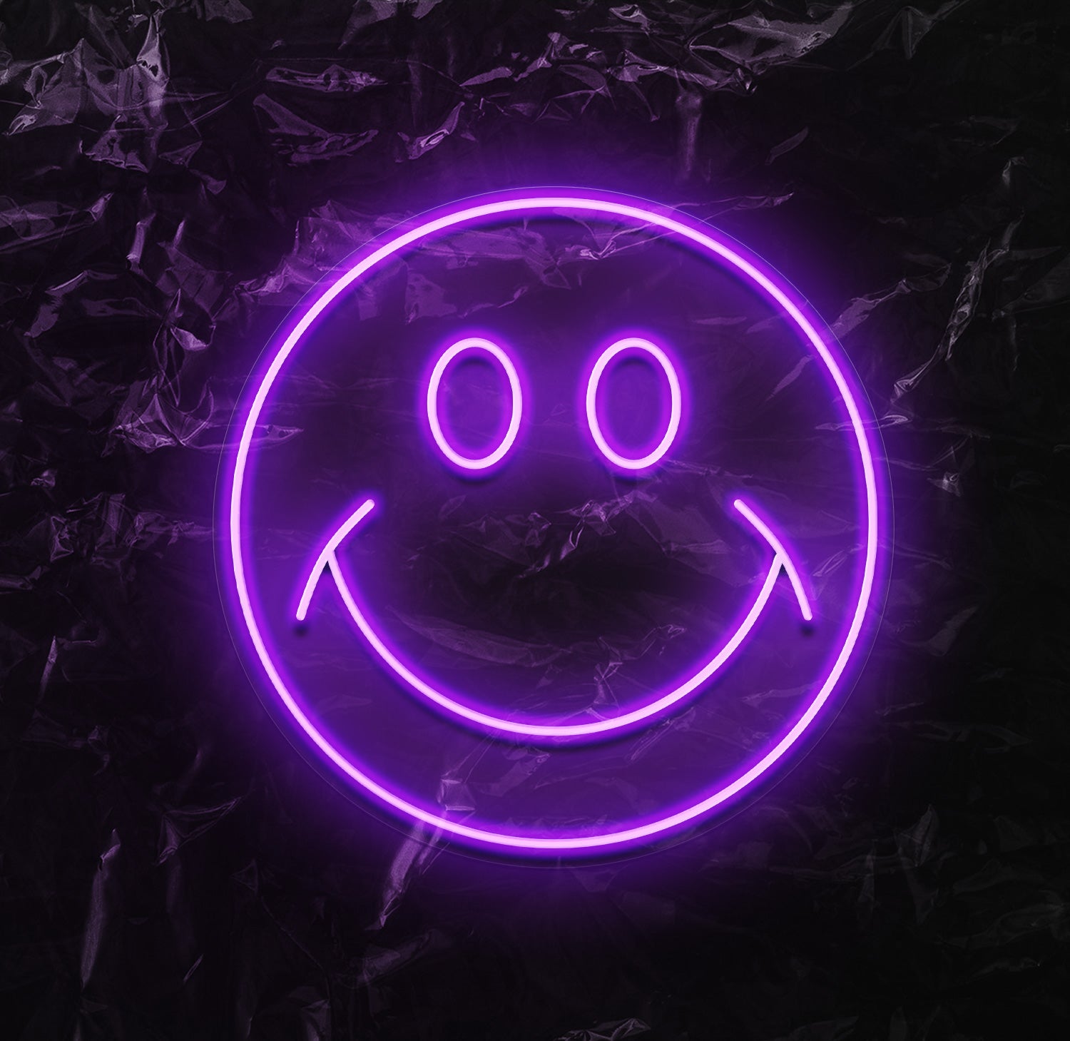 "Smiley" LED Neonschild - NEONEVERGLOW