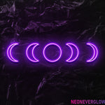 " Mond" LED Neonschild - NEONEVERGLOW