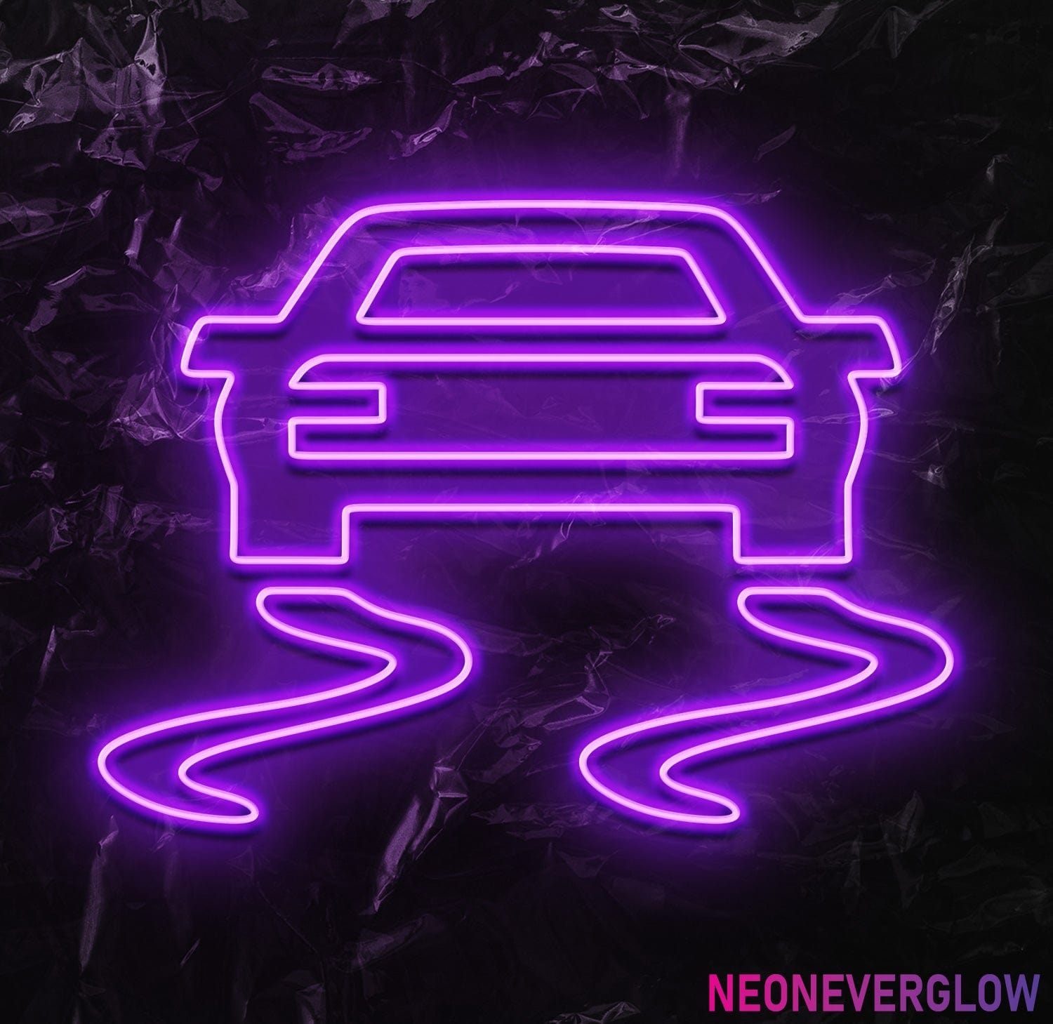 " Auto" LED Neonschild - NEONEVERGLOW
