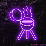 " Grillen" LED Neonschild - NEONEVERGLOW