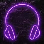 "Kopfhörer" LED Neonschild - NEONEVERGLOW