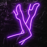 " Legs" LED Neonschild - NEONEVERGLOW